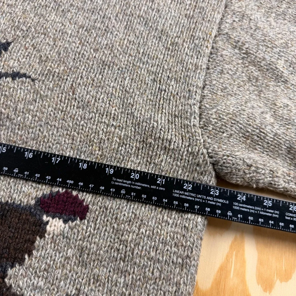 Vintage Banana Republic Safari & Travel Men's Wool Skier Sweater | Size L